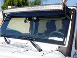 Window Frame Bracket for 50" Light Bar on Jeep JK
