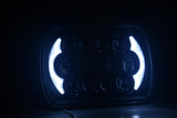 Headlamp, 85W 5x7" for Jeep Wrangler YJ, Pair